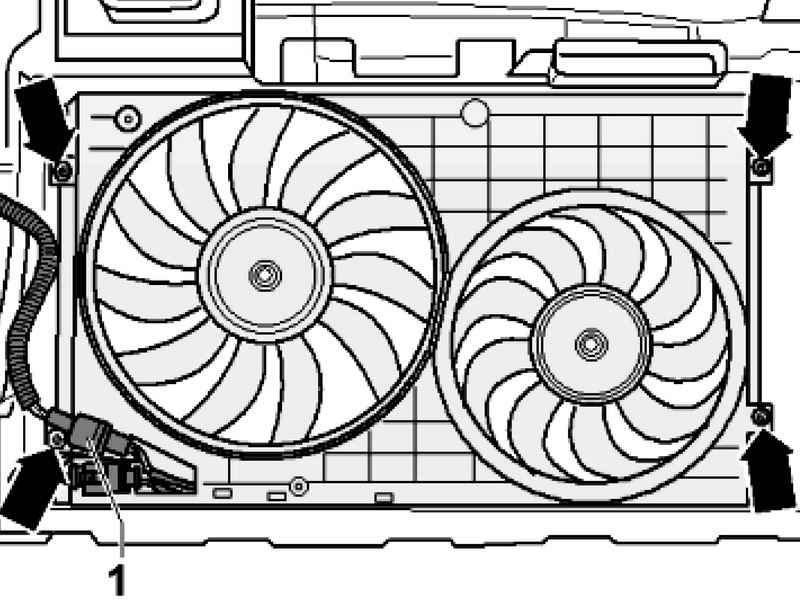 Гольф 4 схема включения вентилятора охлаждения